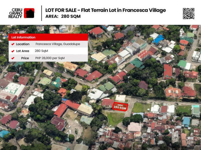 Flat Residential Lot for Sale in Guadalupe Cebu City