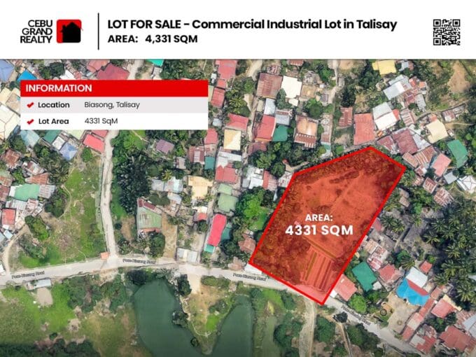 High Potential Commercial Industrial Lot at Biasong Talisay