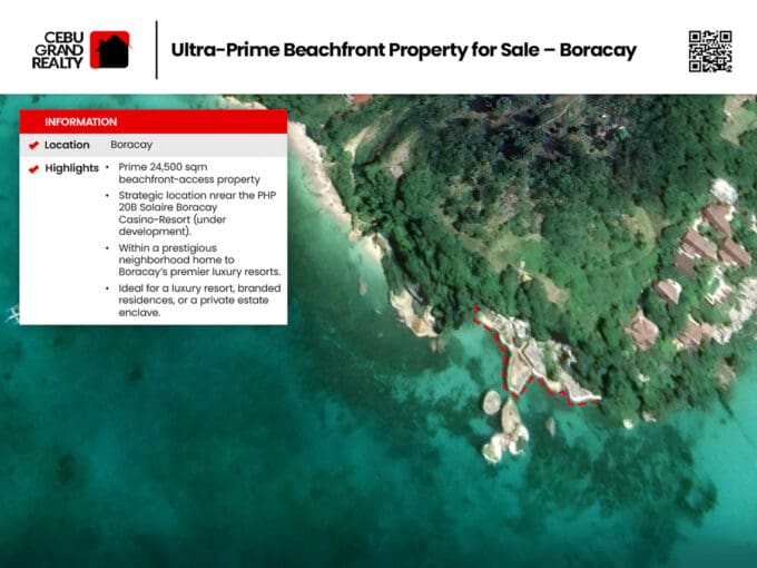Exclusive Private Beach and Cliffside Estate for Sale in Boracay